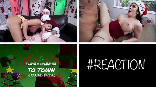 Watch Kira Perez And Macey Jade Christmas Porn Reaction | Free Porn Tube