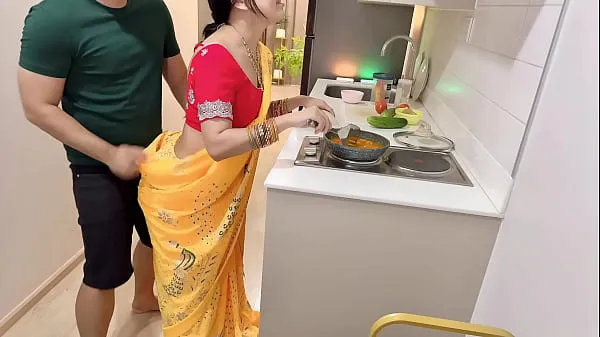 Watch a Horny Indian Big Ass Wife Cooking Free Explicit Video Now