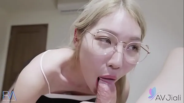 Watch Miss Li Zhiyan tutor with a foot job and cock sucking in 4K